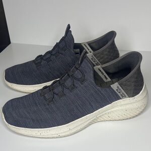 Skechers Dark Blue Slip-On Sneakers